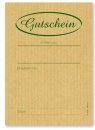 Geschenkgutscheine DIN A6 Block